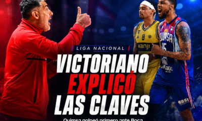 Lucas Victoriano analizó el triunfo de Quimsa sobre Boca por 88-76 en semifinales de la Liga Nacional. Defensa, lucidez ofensiva