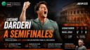 Luciano Darderi en Roma venció a Rafael Jódar en una batalla dramática y avanzó a semifinales del Masters 1000.