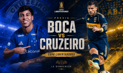 Boca Juniors recibe a Cruzeiro por la Copa Libertadores 2026. El Xeneize necesita ganar en La Bombonera para volver a zona de clasificación.