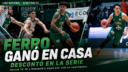 Ferro ganó en casa, derrotó 74-70 a Gimnasia y Esgrima de Comodoro Rivadavia y descontó en la serie semifinal de La Liga Nacional.