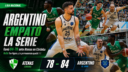 Argentino de Junín venció a Atenas por 84-78 en Córdoba, empató 1-1 la serie por la permanencia y definirá el tercer y cuarto punto en Junín.
