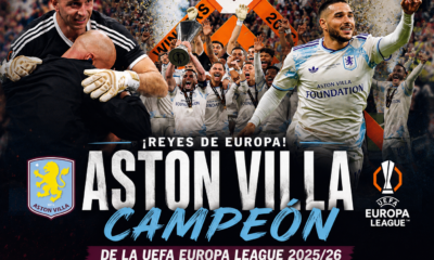 Aston Villa goleó 3-0 a Friburgo y se consagró campeón de la Europa League con Buendía como figura.
