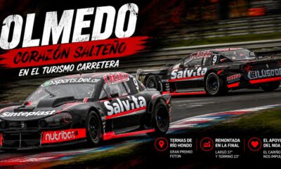 Jeremías Olmedo remontó en Termas de Río Hondo: largó 37° en la final del TC y terminó 23° con el Torino del Canning Motorsports