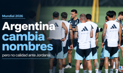 Argentina enfrentará a Jordania con equipo alternativo, Messi suplente y una gran oportunidad para los recambios de Scaloni.