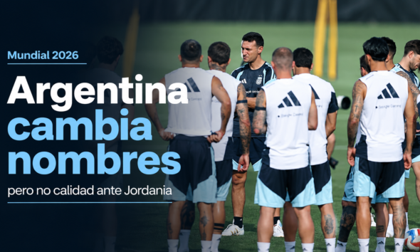 Argentina enfrentará a Jordania con equipo alternativo, Messi suplente y una gran oportunidad para los recambios de Scaloni.