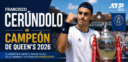 Francisco Cerúndolo conquistó Queen’s, logró el mayor título de su carrera y decidió no jugar Eastbourne para enfocarse plenamente en Wimbledon.