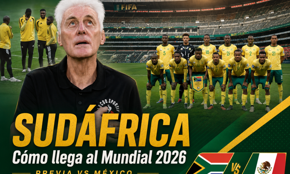 Sudáfrica vuelve al Mundial tras 16 años: cómo llega, figura, DT, probable formación ante México y análisis completo de los Bafana Bafana.