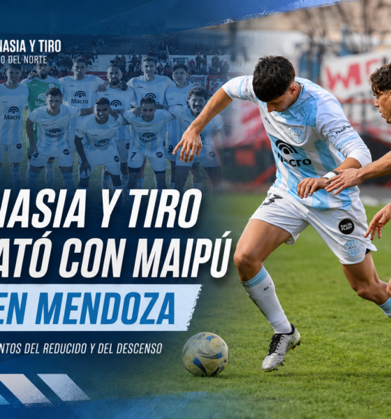 Gimnasia y Tiro igualó sin goles ante Deportivo Maipú y quedó en una posición límite entre la ilusión del Reducido y la preocupación por el descenso.