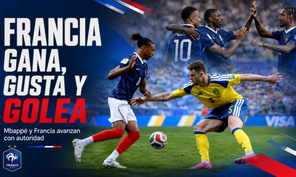 Francia goleó 3-0 a Suecia, avanzó a octavos del Mundial 2026 y confirmó que su ataque está entre los más temibles del torneo.