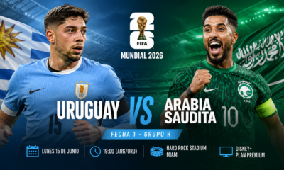 Uruguay debuta ante Arabia Saudita en el Mundial 2026 con Valverde como capitán, Bielsa entre dudas y Al-Dawsari como gran amenaza saudí.