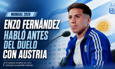 Enzo Fernández anticipó el duelo entre Argentina y Austria, habló de su rol en la Scaloneta y emocionó con una frase sobre Messi.