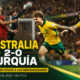 Australia venció 2-0 a Turquía en el Mundial 2026 con goles de Nestory Irankunda y Connor Metcalfe, en una noche donde Patrick Beach fue decisivo.