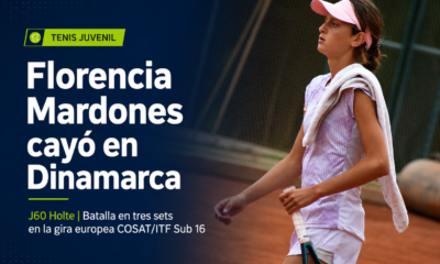 Florencia Mardones cayó ante Agnes Bang Kjaersgaard por 6-4, 4-6 y 6-2 en el J60 Holte de Dinamarca, en el inicio de su gira europea