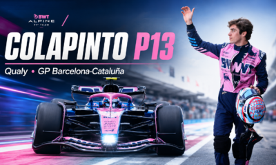 Franco Colapinto quedó 13° en la clasificación del GP de Barcelona tras un fin de semana complicado para Alpine. El argentino superó a Gasly