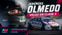 Jeremías Olmedo fue el más rápido en el primer entrenamiento del TN Clase 3 en La Plata y ratificó su crecimiento en la categoría.