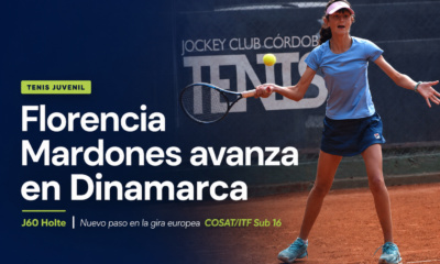 Florencia Mardones avanza en el J60 Holte de Dinamarca y enfrentará a la local Agnes Bang Kjaersgaard, 15ª preclasificada del torneo.