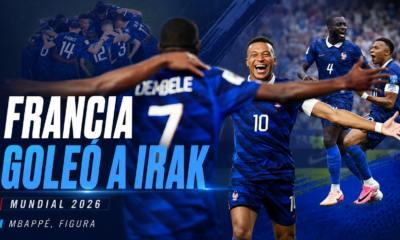 Francia superó sin sobresaltos a Irak, se metió en 16avos y Mbappé volvió a escribir historia en el Mundial 2026.