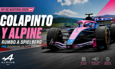 Colapinto afronta el GP de Austria con Alpine en una nueva oportunidad para seguir creciendo en la temporada 2026 de Fórmula 1.