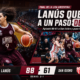 Lanús venció 88-61 a San Isidro en el tercer juego de la final de La Liga Argentina, quedó 2-1 arriba y está a una victoria del ascenso.