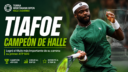 Frances Tiafoe conquistó el ATP 500 de Halle tras vencer a Taylor Fritz y derrotar a tres Top 10 en una semana inolvidable.