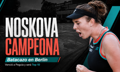 Linda Noskova venció a Jessica Pegula en una final cambiante, ganó el WTA 500 de Berlín y será Top 10 por primera