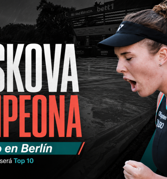 Linda Noskova venció a Jessica Pegula en una final cambiante, ganó el WTA 500 de Berlín y será Top 10 por primera