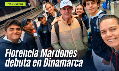 Florencia Mardones debuta en Dinamarca ante Anna Vinten y pone en marcha su histórica gira europea con el equipo COSAT/ITF Sub 16.