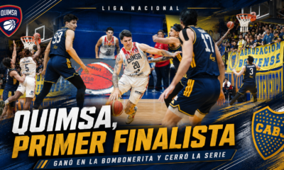 Quimsa ganó en la Bombonerita, venció 94-83 a Boca Juniors y se convirtió en el primer finalista de La Liga Nacional. Brandon Robinson figura