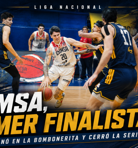 Quimsa ganó en la Bombonerita, venció 94-83 a Boca Juniors y se convirtió en el primer finalista de La Liga Nacional. Brandon Robinson figura