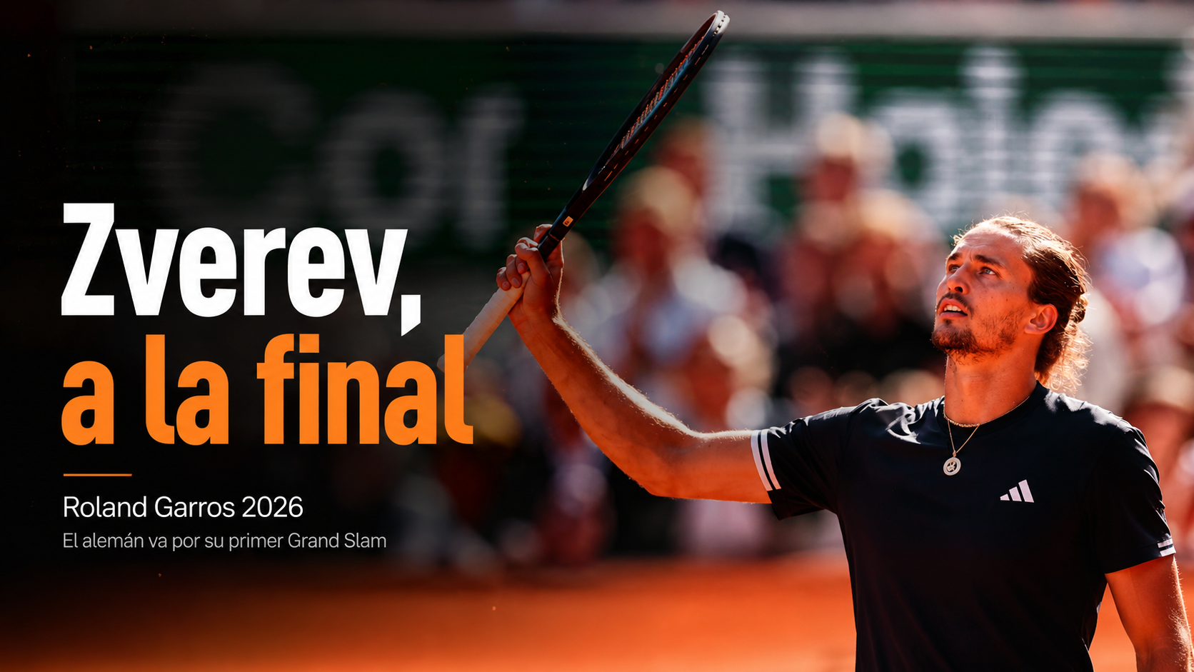 Alexander Zverev venció a Jakub Mensik por 7-5, 6-2, 3-6 y 6-3, avanzó a la final de Roland Garros 2026 y buscará su primer Grand Slam.
