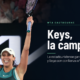 Madison Keys se consagró campeona en Eastbourne por tercera vez tras vencer a Tatjana Maria en sets corridos.