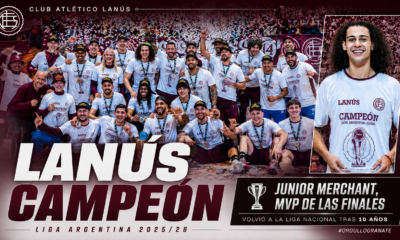 Lanús venció a San Isidro, cerró la final 3-1, volvió a la Liga Nacional tras 10 años y Junior Merchant fue el gran MVP de la serie.
