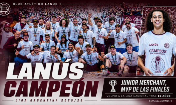 Lanús venció a San Isidro, cerró la final 3-1, volvió a la Liga Nacional tras 10 años y Junior Merchant fue el gran MVP de la serie.