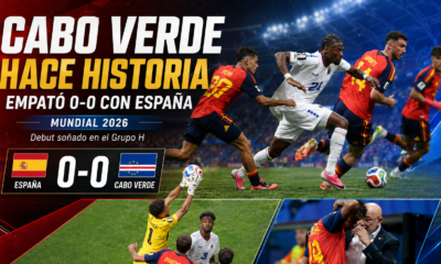 Cabo Verde debutó en un Mundial con un 0-0 histórico ante España y sacudió al Grupo H con una actuación defensiva inolvidable.