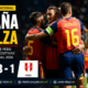 España derrotó 3-1 a Perú en Puebla y cerró su preparación para el Mundial 2026. Oyarzabal, Pedri y un gol en contra de Gallese marcaron para la Roja.