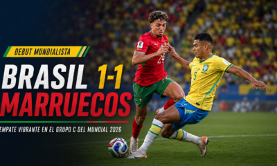 Brasil sufrió, ajustó en el segundo tiempo y empató 1-1 ante un Marruecos que dejó una gran imagen en el debut mundialista.