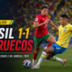Brasil sufrió, ajustó en el segundo tiempo y empató 1-1 ante un Marruecos que dejó una gran imagen en el debut mundialista.