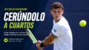 Juan Manuel Cerúndolo venció a Arthur Fery y avanzó a los cuartos de final del ATP 250 de Eastbourne, confirmando su gran momento