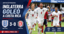 Inglaterra goleó 3-0 a Costa Rica en Orlando y llega firme al Mundial 2026 con goles de Rice, Gordon y Watkins.