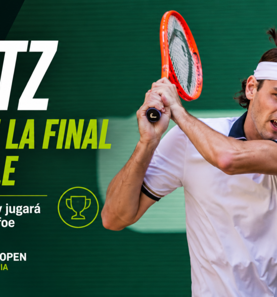 Taylor Fritz derrotó a Alexander Zverev en una semifinal de alto nivel y jugará por primera vez la final de Halle.