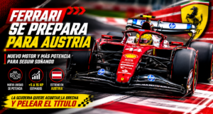 Ferrari estrenaría una evolución de su motor en Austria para potenciar sus opciones de pelear el campeonato.