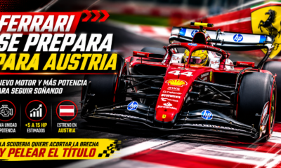 Ferrari estrenaría una evolución de su motor en Austria para potenciar sus opciones de pelear el campeonato.