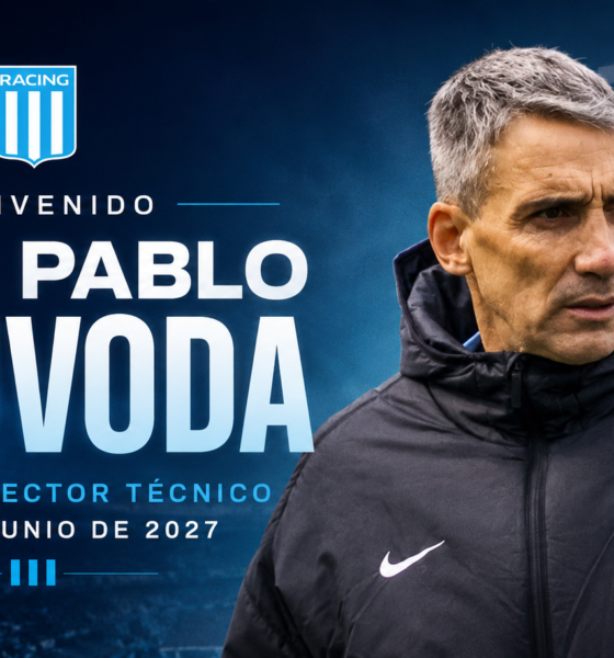 Racing oficializó a Juan Pablo Vojvoda como nuevo entrenador y abrió una nueva etapa tras el ciclo de Gustavo Costas.