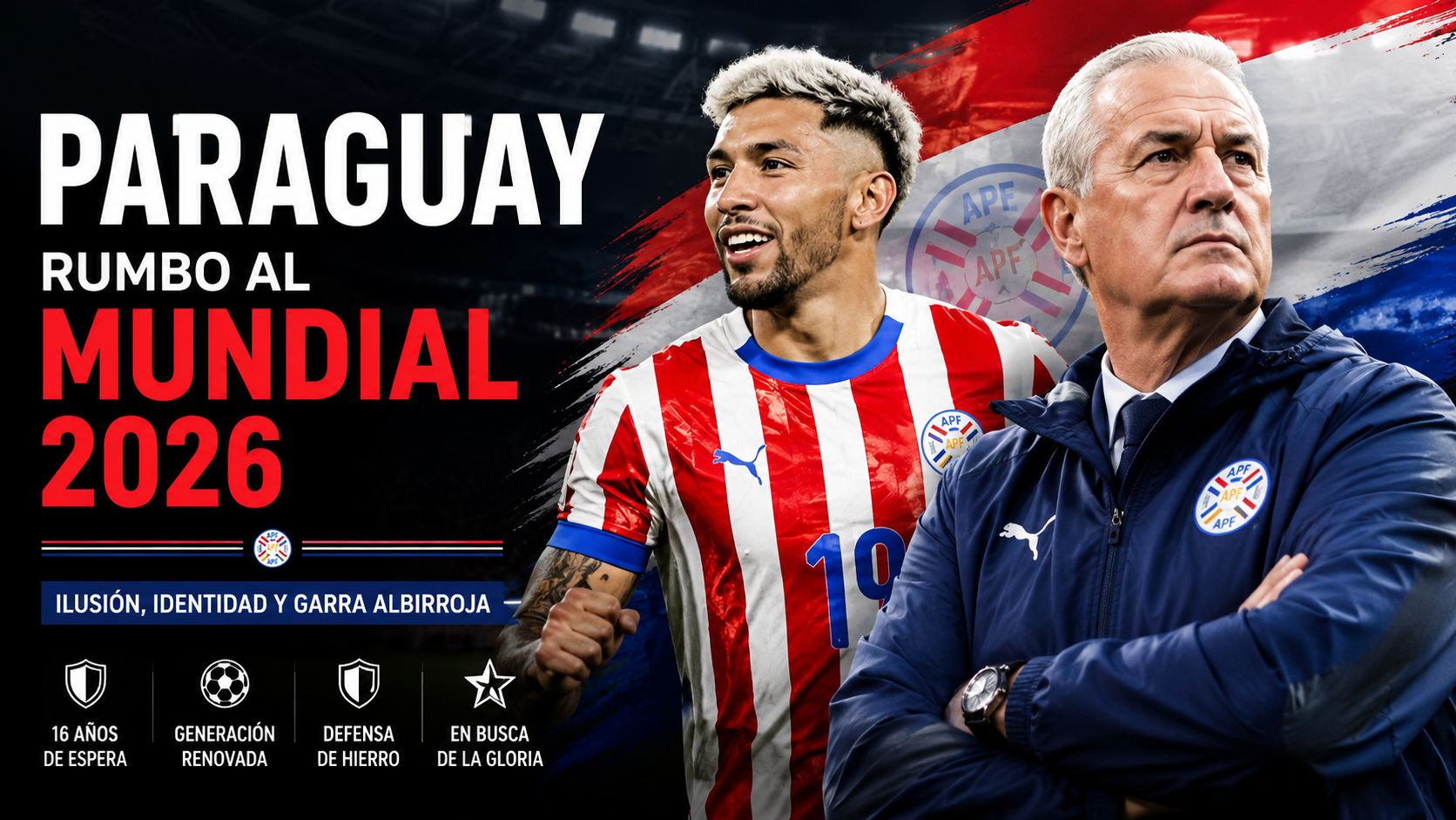 Paraguay vuelve al Mundial después de 16 años con una generación renovada, una defensa de hierro y el talento de Julio Enciso como bandera.