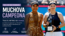 Karolina Muchova ganó el WTA 500 de Bad Homburg tras el retiro de Osaka cuando dominaba 6-1 y 1-0. La checa regresará al Top 10 mundial.