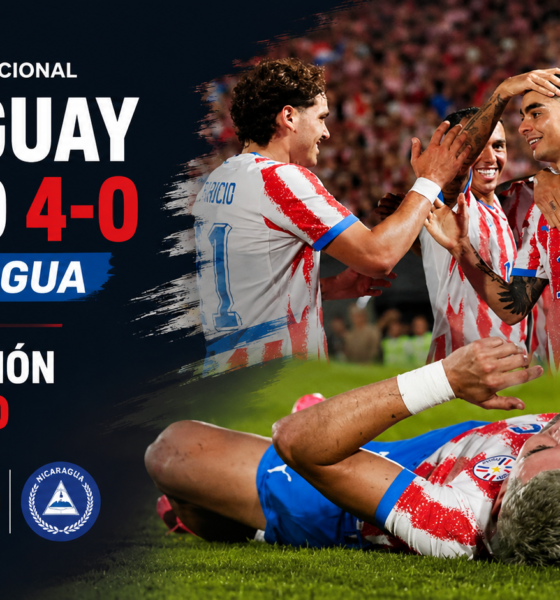 Paraguay goleó 4-0 a Nicaragua antes del Mundial 2026, pero la lesión de Julio Enciso encendió las alarmas en la Albirroja.