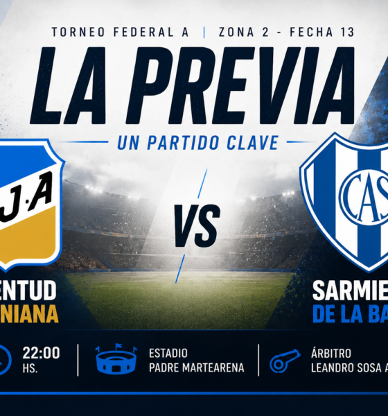 Juventud Antoniana recibe a Sarmiento de La Banda por el Federal A: previa, formaciones, estadísticas, contexto y pronóstico.