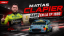 Matías Clapier ganó la final de la TP 1600 del Zonal del NOA y se quedó con una victoria importante en el circuito Martín Miguel de Güemes.
