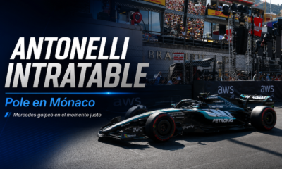 Antonelli firmó una pole memorable en Mónaco, venció a Verstappen por 41 milésimas y quedó a las puertas de su quinto triunfo consecutivo en la Fórmula 1.