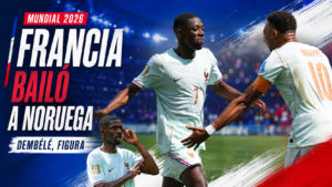 Francia tuvo una primera etapa arrolladora, goleó 4-1 a Noruega y cerró el Grupo I como líder del Mundial 2026.